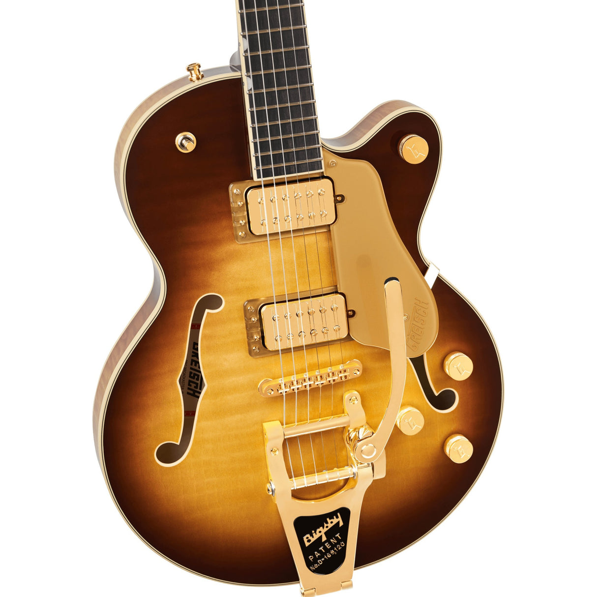 Gretsch Broadkaster Jr. LX Semi-Hollowbody Electric Guitar - Caramel Dawn