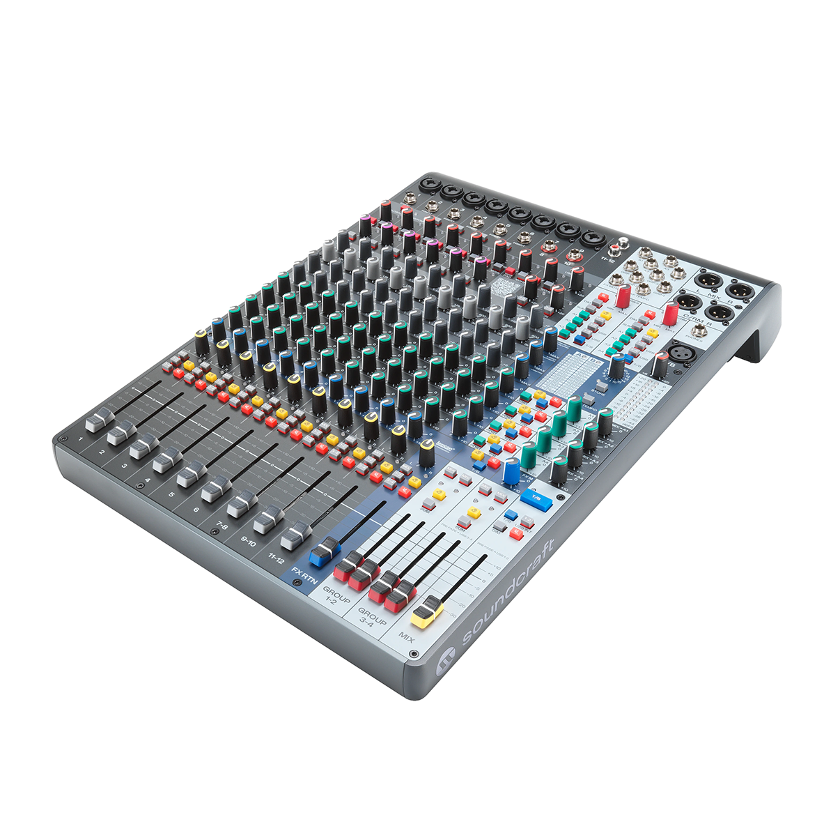 Soundcraft Signature Plus 12 Mixer with Lexicon and 4x4 USB-C Interface