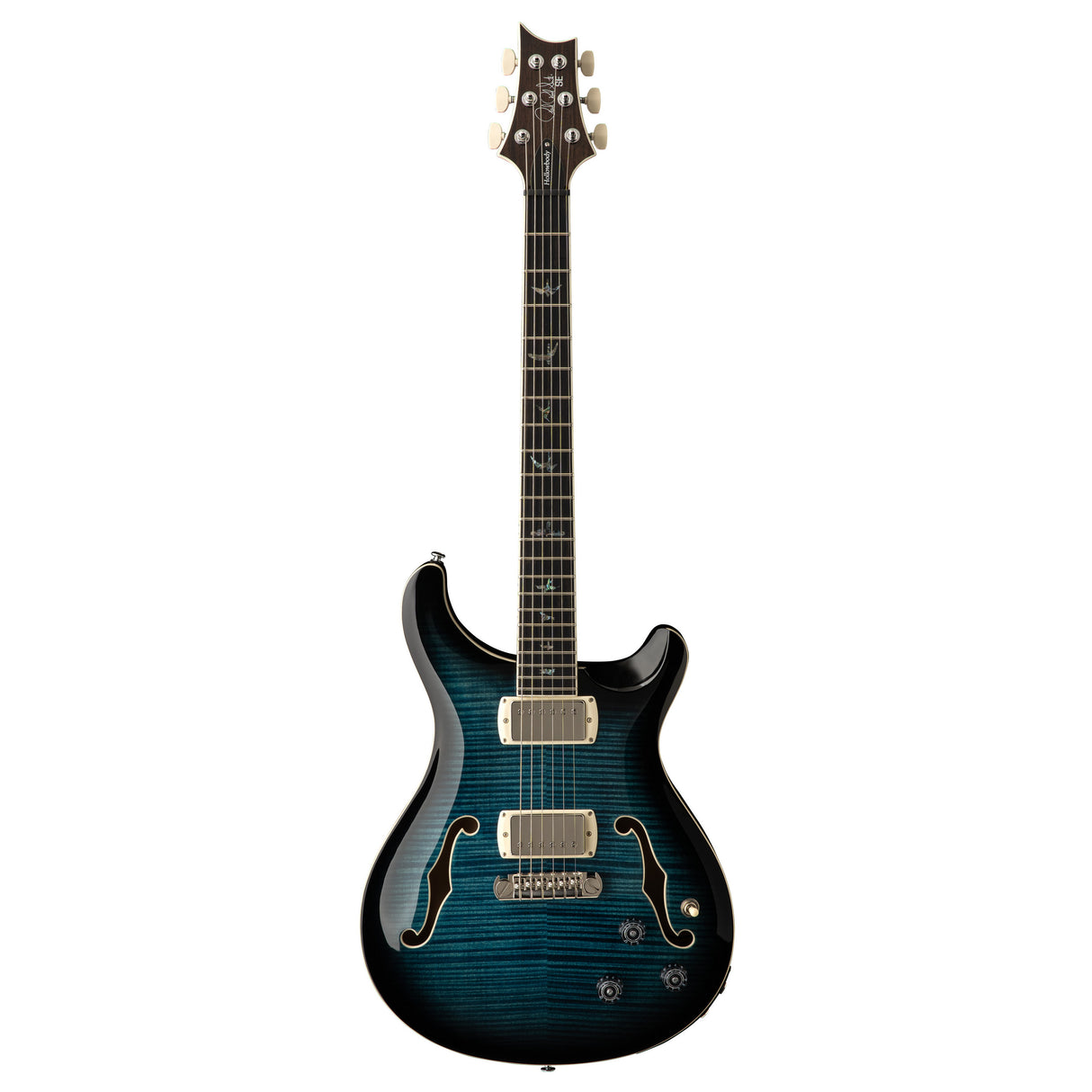 PRS SE Hollowbody II Piezo Hollowbody Electric Guitar - Peacock Blue
