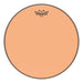 Remo Emperor Colortone Drumhead - 8", Orange - New,8 Inch