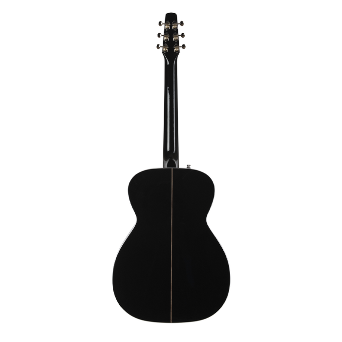 Seagull Artist Tuxedo Black Anthem EQ Acoustic Guitar with TRIC Case - Display Model - Display Model