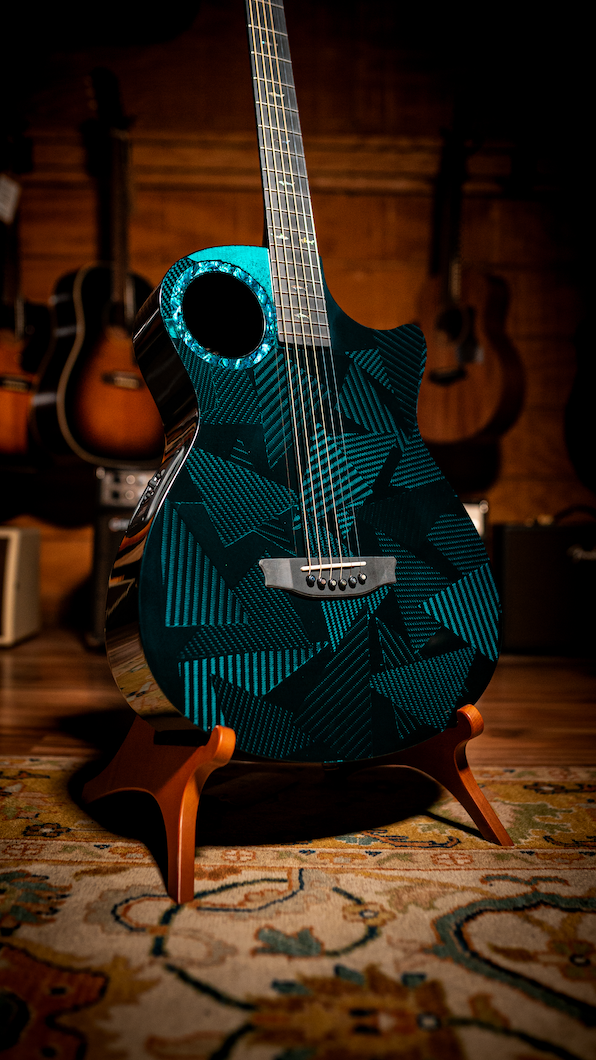 RainSong 25th Anniversary Black Ice Acoustic Guitar - New