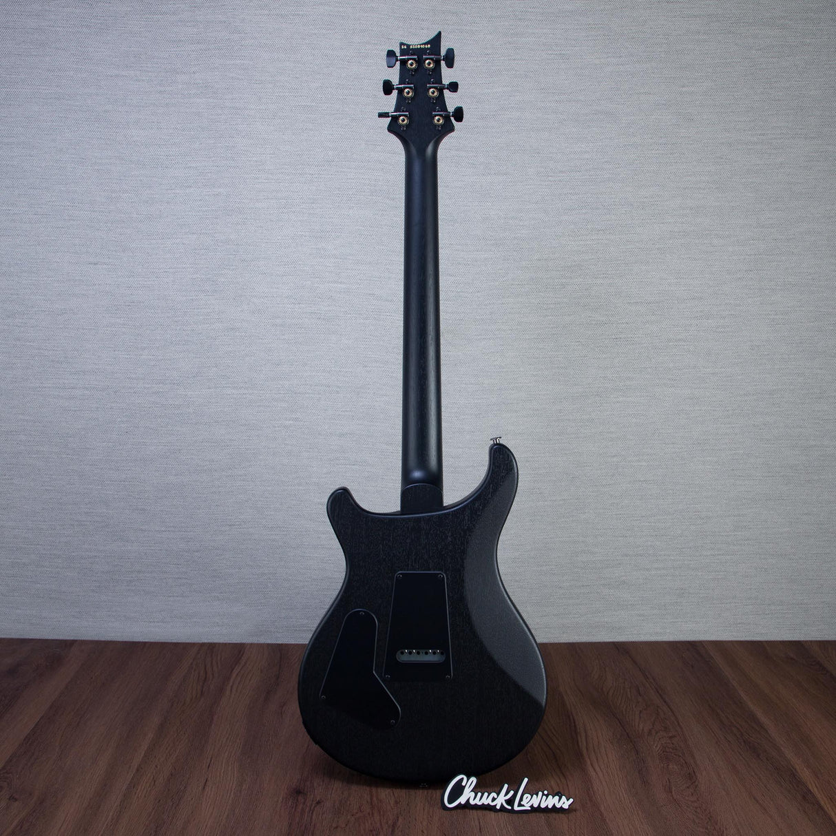 PRS S2 Custom 24 Poplar Burl Electric Guitar - Charcoal Burst - #S2089068