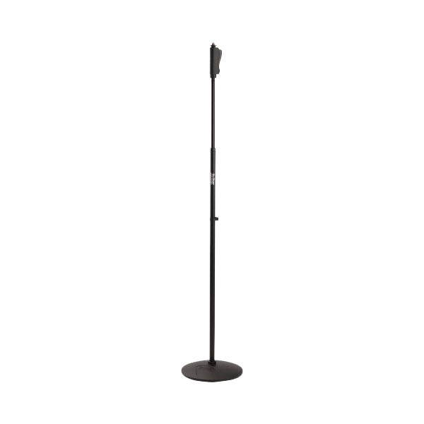 On-Stage MS9510 Production-Grade One-Handed Mic Stand with Round Base