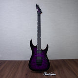 ESP USA M-II DX Electric Guitar - Dark Purple Sunburst - #US26087