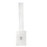 BASSBOSS Sublim8 Column PA Speaker wIth 18-inch Sub - White