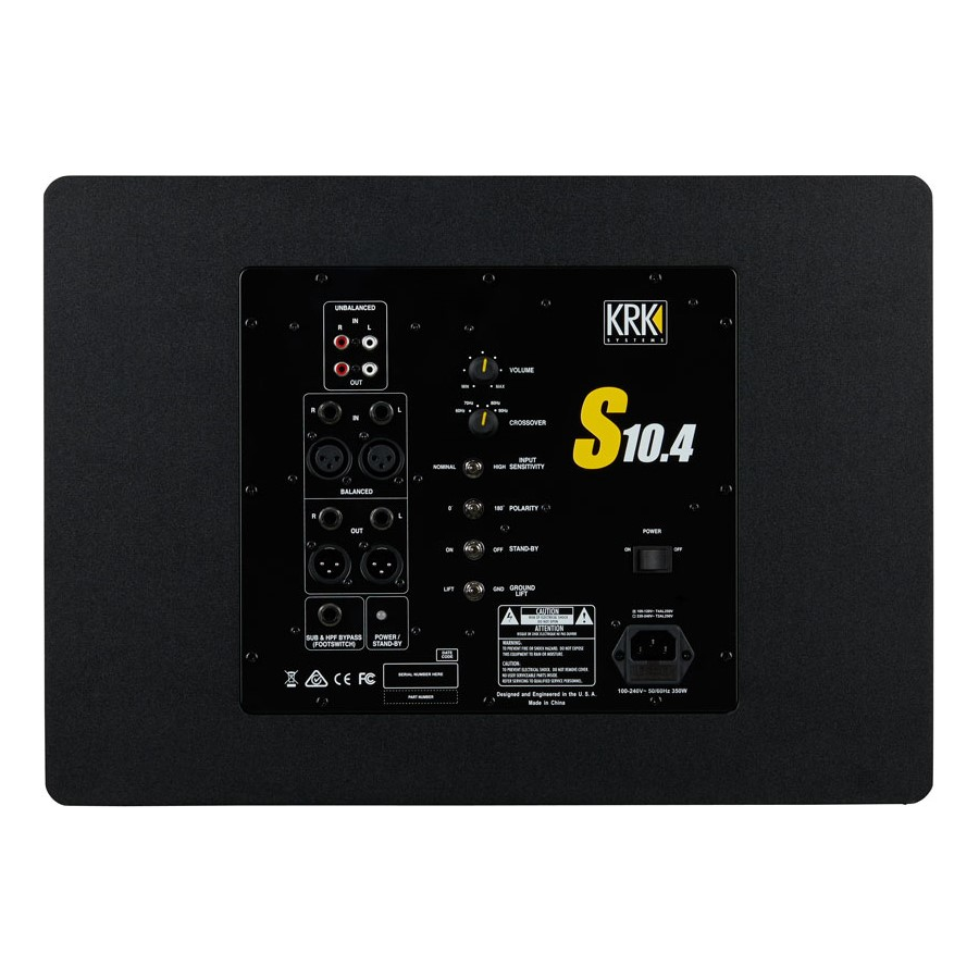KRK S10.4 10-Inch Studio Subwoofer