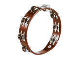 Meinl TA2AB Traditional Wood Tambourine, Steel Jingles