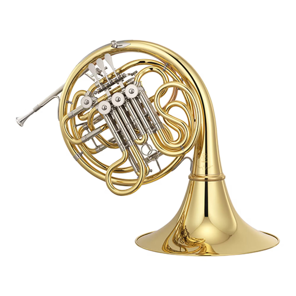 Yamaha YHR-672D Professional Double French Horn - Yellow Brass with Detachable Bell