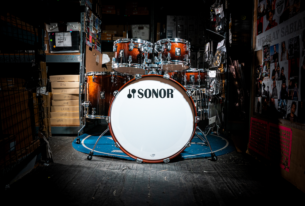 Sonor 5-Piece AQ2 Stage Shell Pack - Brown Fade