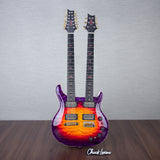 PRS Private Stock Custom 24 Double-Neck 6/12 String Electric Guitar - Indian Ocean Sunset Glow - #0384233