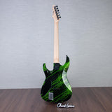 ESP USA M-II HT Electric Guitar - Alien Blood Splater - #US24803