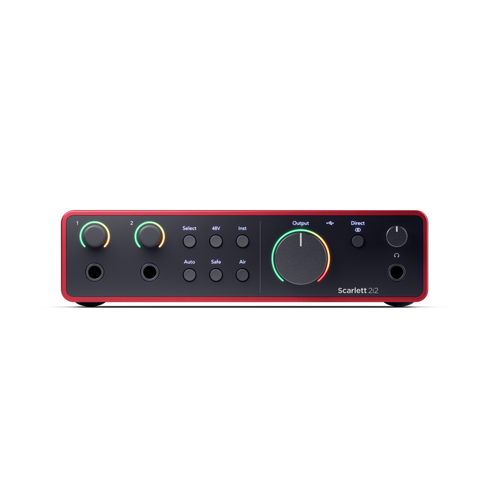 Focusrite Scarlett 2i2 4th Gen Audio Interface