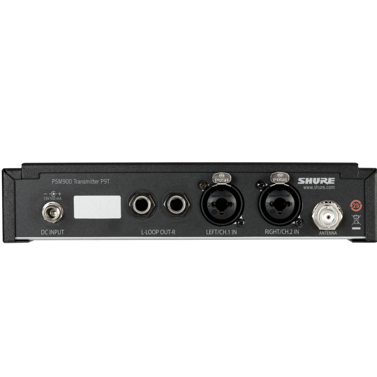 Shure PSM900 P9TRA+425CL Wireless In-Ear Monitor System - H21 Band - Mint, Open Box