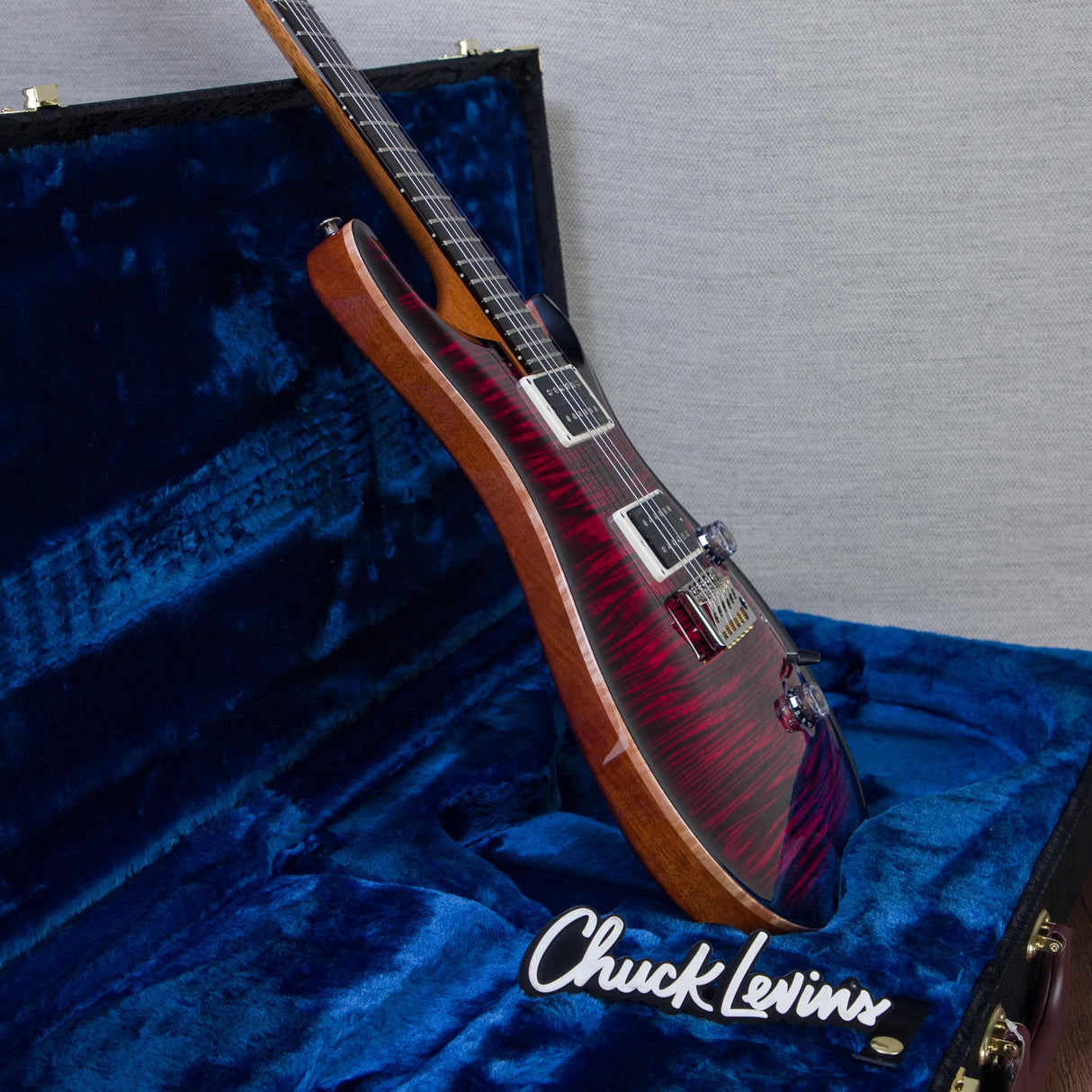 PRS Limited Edition Custom 24 "Birds of a Feather" Electric Guitar - Blood Red - #0430575