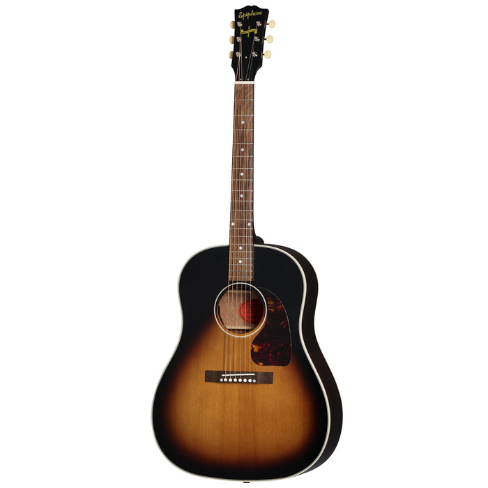 Epiphone 1942 Banner J-45 Acoustic Electric Guitar - Vintage Sunburst - New