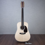 Martin Custom Shop D-28 Style Black Walnut/Italian Alpine Spruce Fishman Matrix VT 12-String Acoustic Electric Guitar - CHUCKCSCLUSIVE - #M2880834
