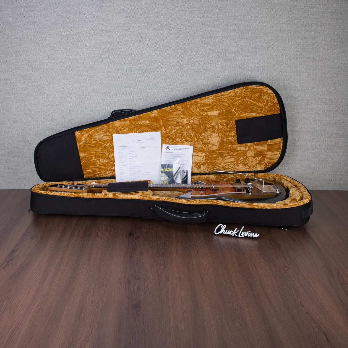 Novo Guitars Serus J Electric Guitar - Charcoal Frost - #251380