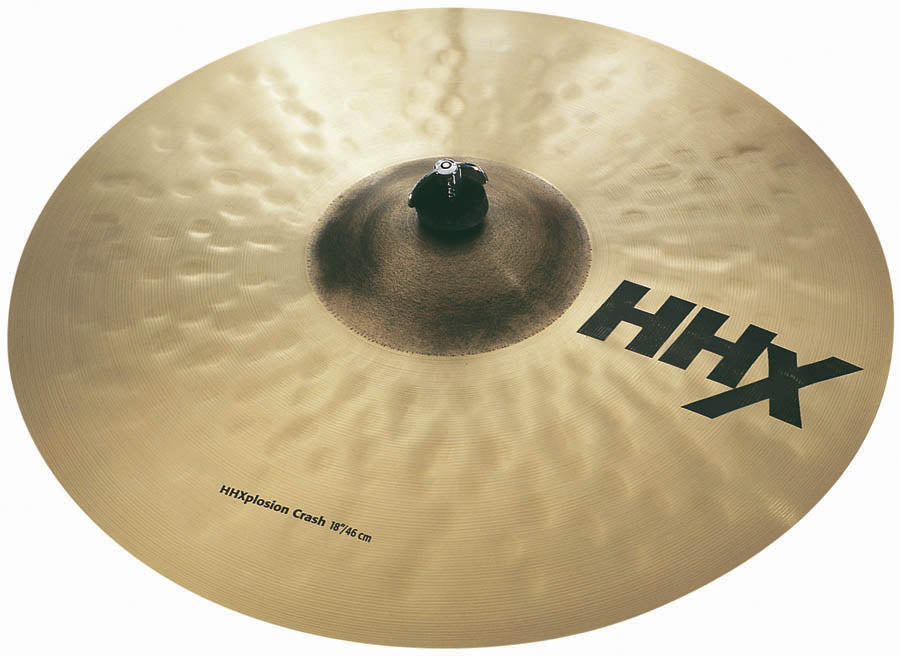 Sabian 18" HHX X-Plosion Crash Cymbal Brilliant Finish - New,18 Inch