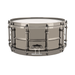 Ludwig Universal Metal 6.5x14 Brass Shell Snare Drum, Black Nickel Hoops