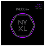 D'Addario NYXL1164 Nickel Wound 7-String Electric Guitar Strings, Medium, 11-64