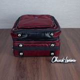 Marcus Bonna Triple Clarinet Case with Backpack Extension - Wine Red