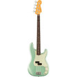 Fender American Pro II Precision Bass Guitar, Rosewood Fingerboard - Mystic Surf Green - Mint, Open Box