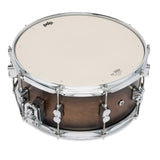 DW 6.5 x 14-Inch Concept Maple Snare Drum - Satin Charcoal Burst Lacquer