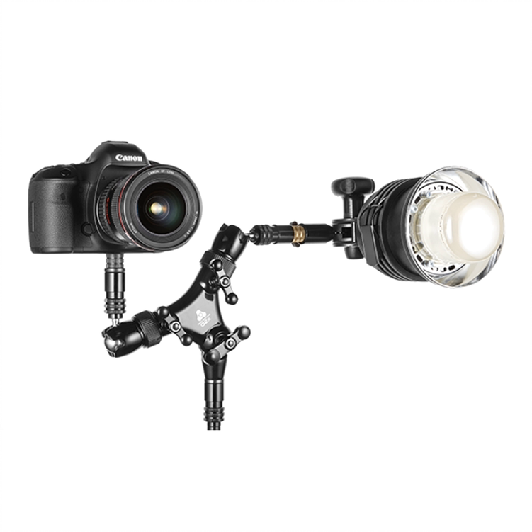 O2 X Stand Triad-Orbit O2X Interchangeable Dual Arm Orbital Boom Stand – Chuck ...