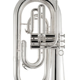 King KME411S Performance Marching Euphonium - Silver-Plated