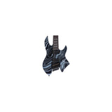 Sire Larry Carlton X6 Headless 7-String Electric Guitar - Black Swirl