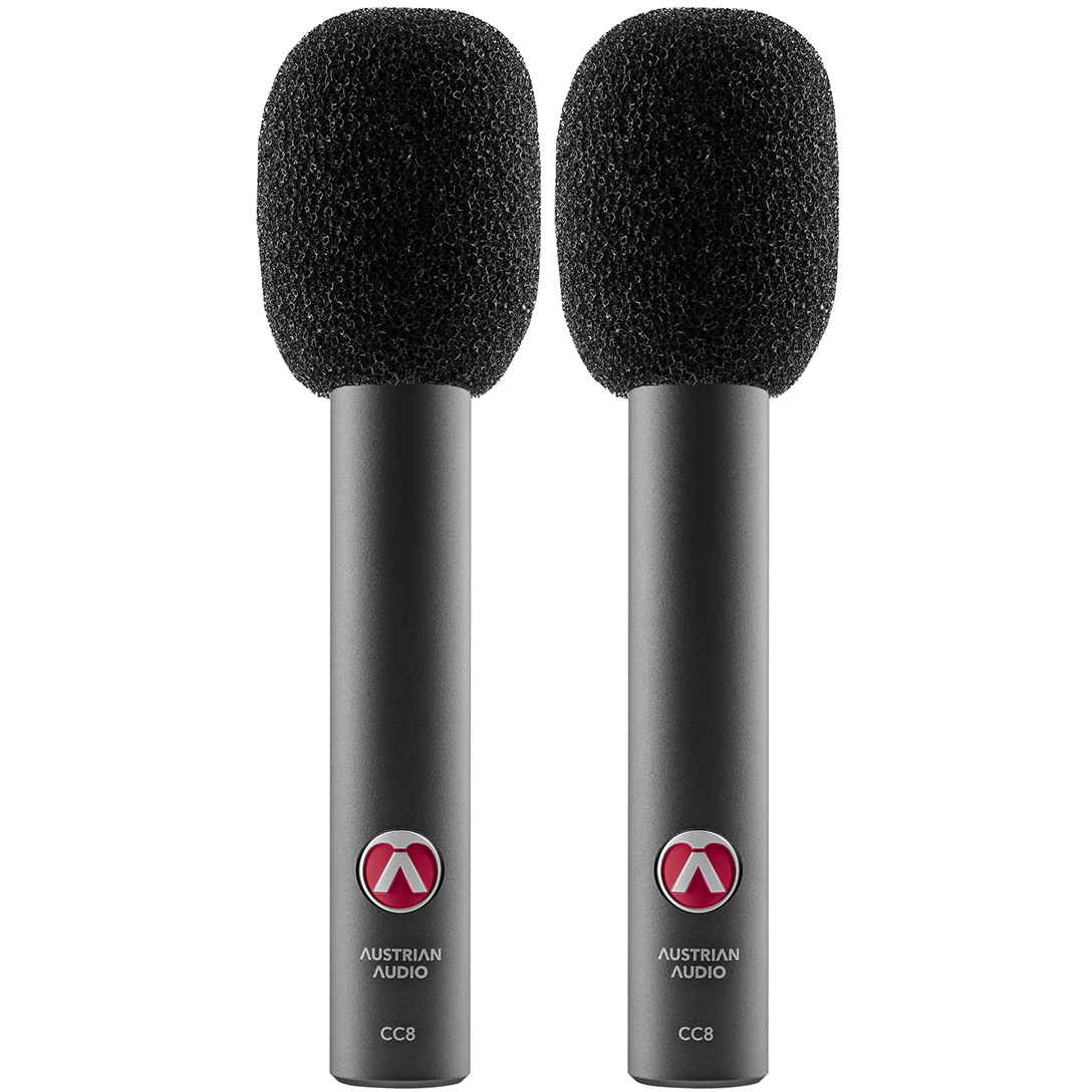 Austrian Audio CC8 Small-Diaphragm Condenser Microphone Stereo Set