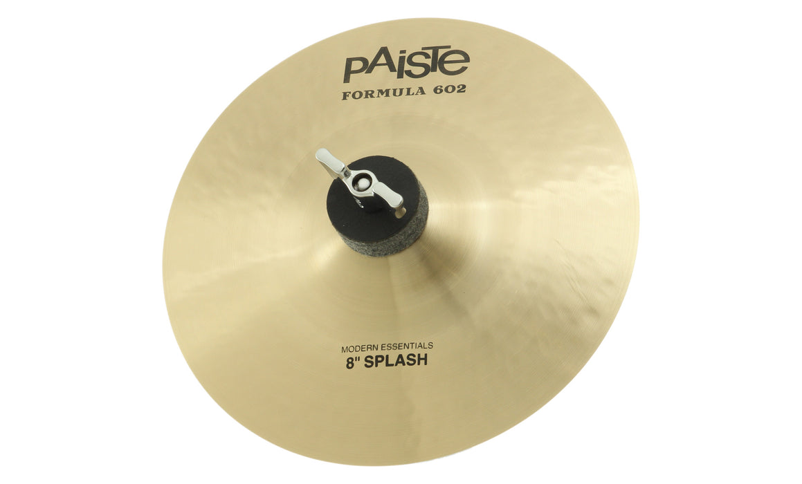 Paiste 8" Formula 602 Modern Essentials Splash Cymbal - New,8 Inch