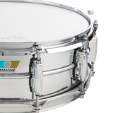 Ludwig 5x14 Inch Chrome Over Brass Snare Drum, Factory B-Stock