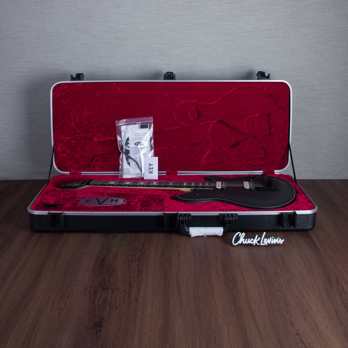 EVH Wolfgang USA, Ebony Fingerboard Electric Guitar - Stealth Grey - #WG12256A