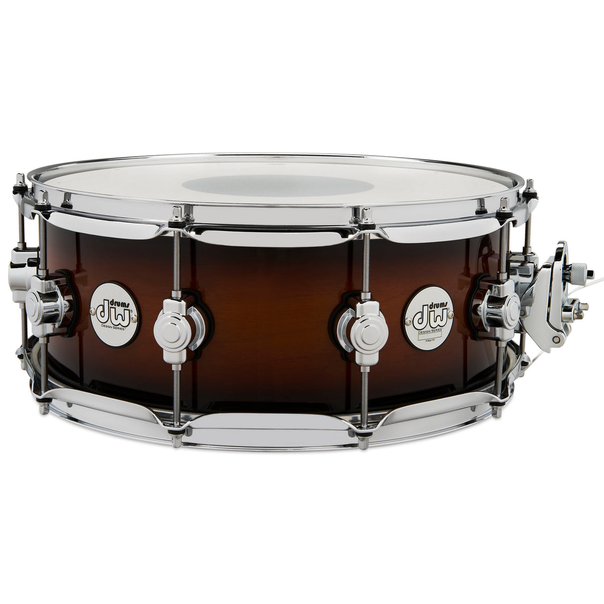 Drum Workshop 14" x 5.5" Design Series Maple Snare Drum - Tobacco Burst