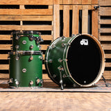DW Collector's 333 Maple SSC 3-Piece Shell Pack - Emerald Satin Oil