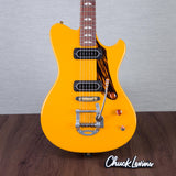 Powers Electric A-Type Electric Guitar - Signal Yellow - #B145