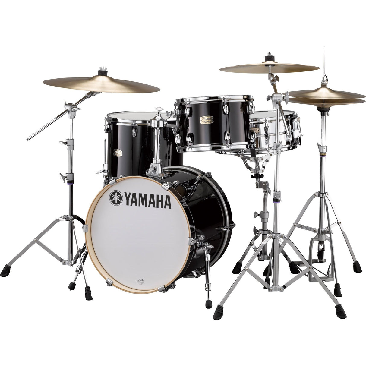 Yamaha Stage Custom Bop 3-Piece Shell Pack - Raven Black