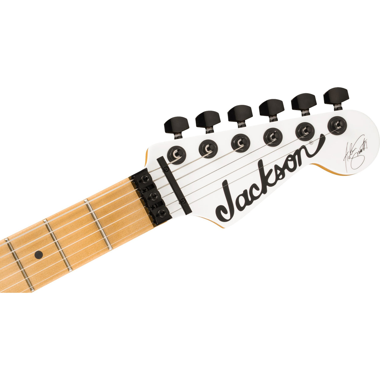 Jackson 50th Anniversary Iron Maiden Adrian Smith SC1 Signature Electric Guitar - Snow White