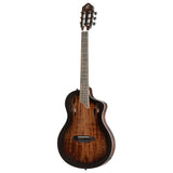 Ortega Tour Player Series Thinline Crossover Nylon String Acoustic Electric - Acacia Burst