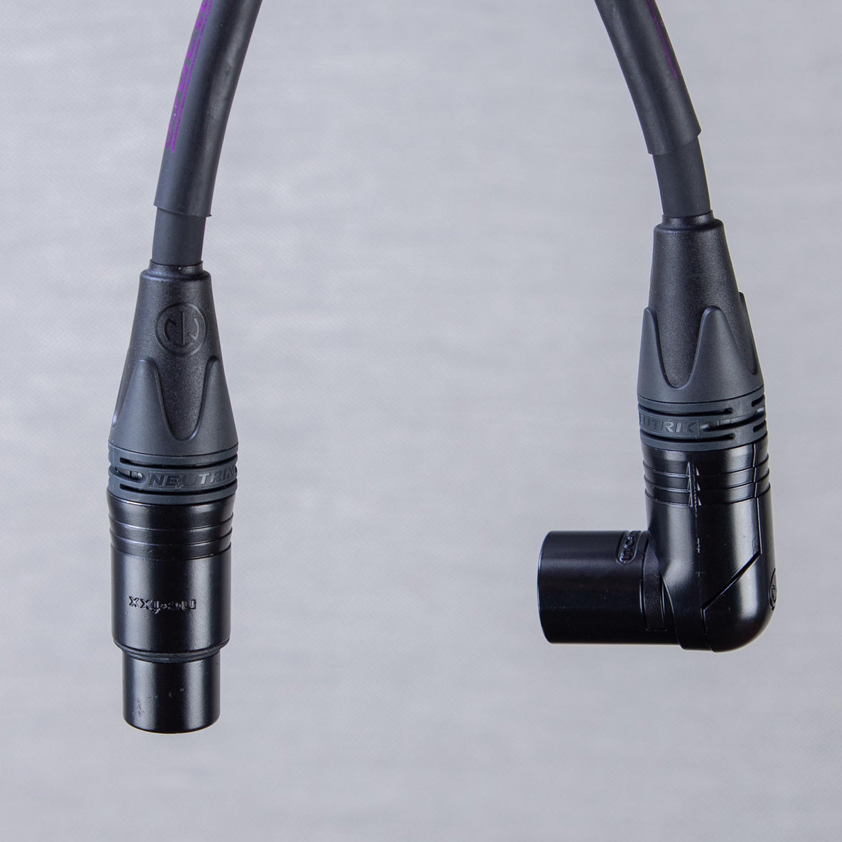 Chuck Levins LGXR-01-WM 1-Foot LGX Cable - Right Angle Male XLR