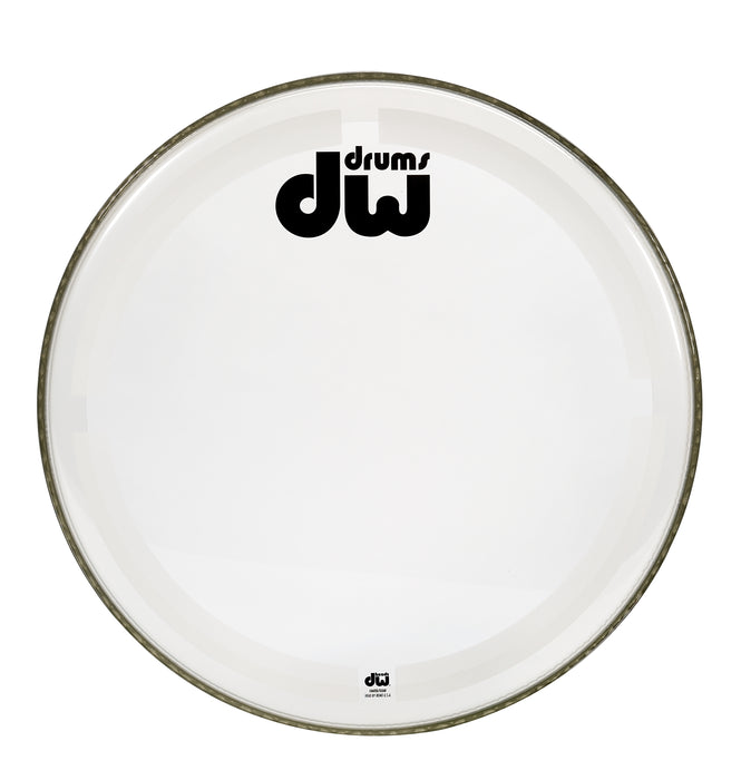 Drum Workshop 24-Inch Coated Clear Bass Drum Head