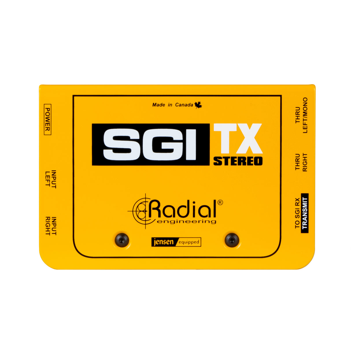 Radial SGI-TX Stereo Instrument Line Driver Transmitter for Guitar and Bass
