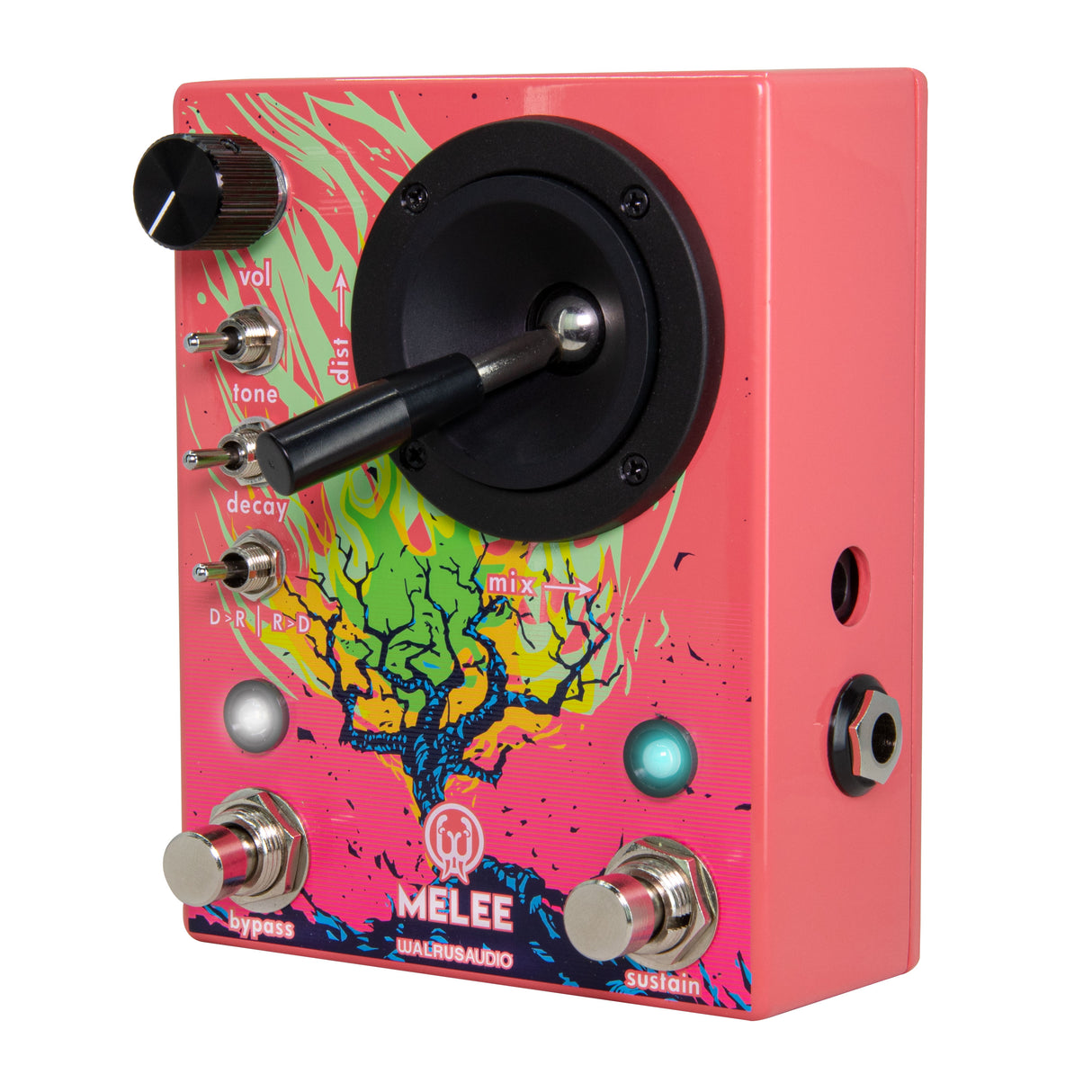 Walrus Audio Melee: Wall of Noise Distortion and Reverb Guitar Pedal - Mint, Open Box