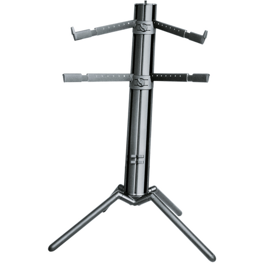 K&M 18860 Spider Pro Keyboard Stand - Black Anodized