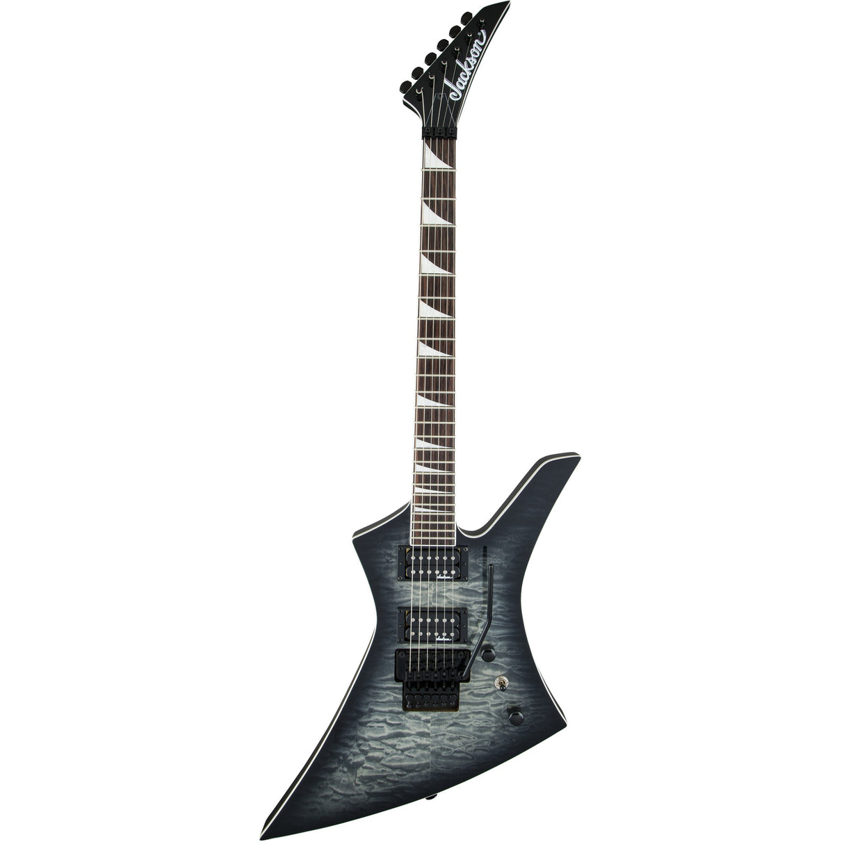 Jackson X Series Kelly KEXQ Electric Guitar - Transparent Black Burst - New