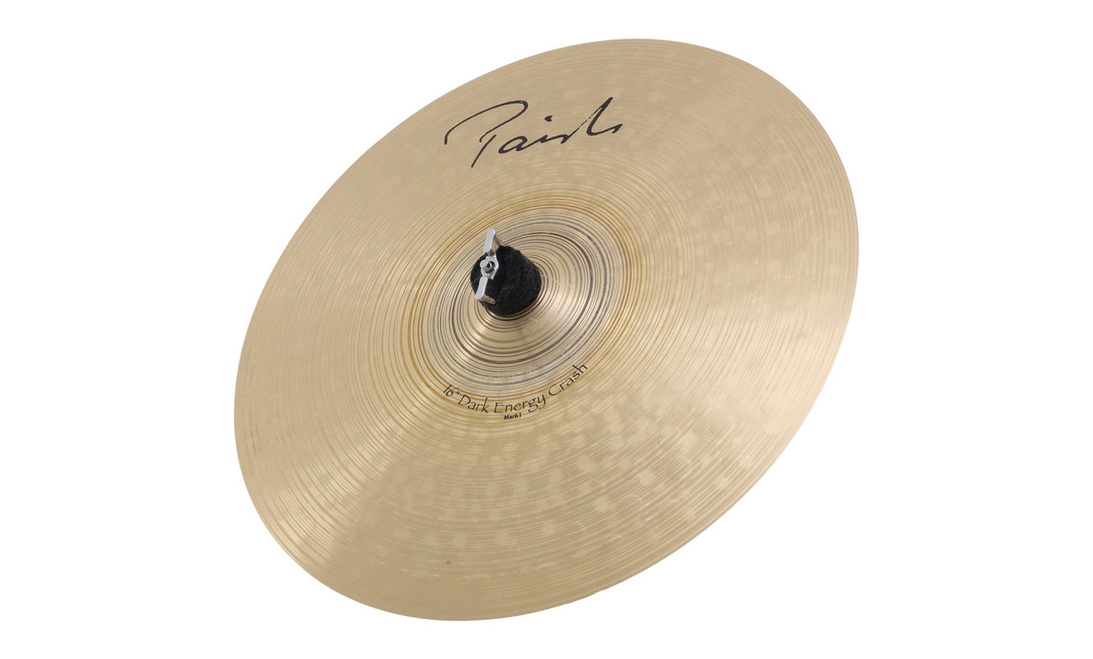 Paiste 16" Signature Dark Energy Crash Cymbal - New,16 Inch