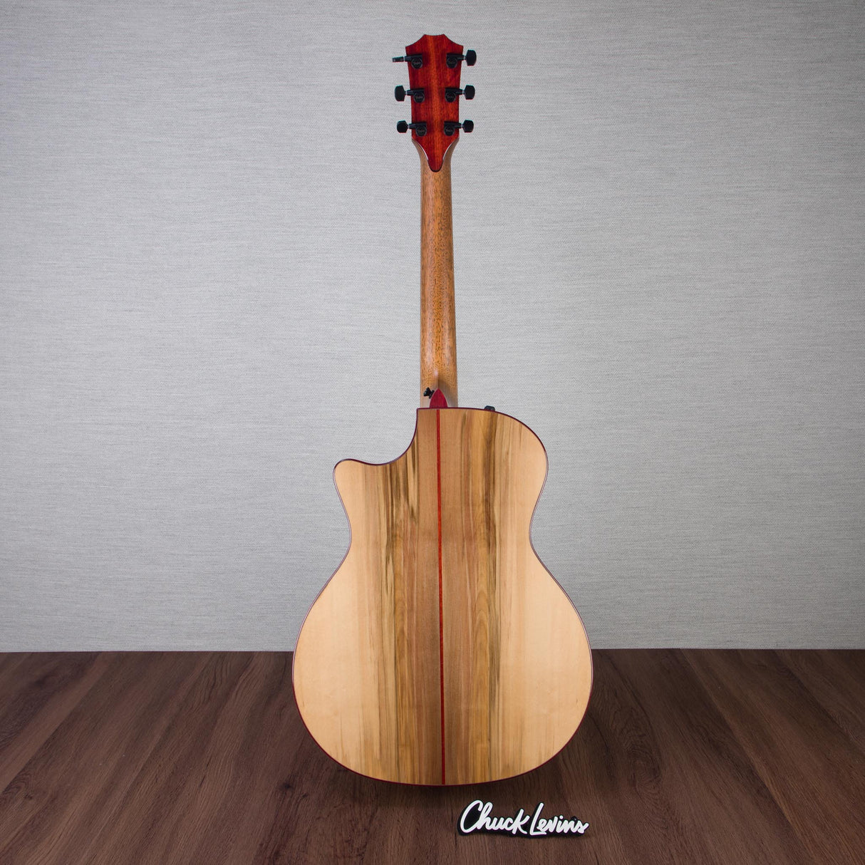 Taylor NAMM 2025 Custom #6 C14ce Bearclaw Sitka Spruce/Blackheart Sassafras Grand Auditorium Acoustic Electric Guitar - #1204255101