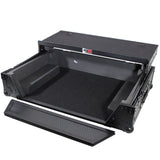 ProX XS-PRIME2 LTBL ATA Flight Case For Denon PRIME 2 DJ Controller with Laptop Shelf 1U Rack Space - Black